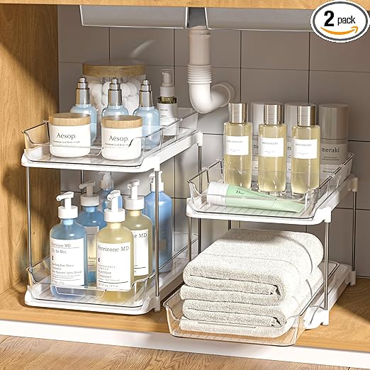 Pull-Out Drawers and Divider أدراج ومقسم قابل للسحب