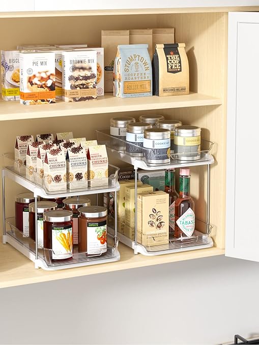 Pull-Out Drawers and Divider أدراج ومقسم قابل للسحب
