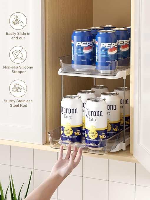 Pull-Out Drawers and Divider أدراج ومقسم قابل للسحب