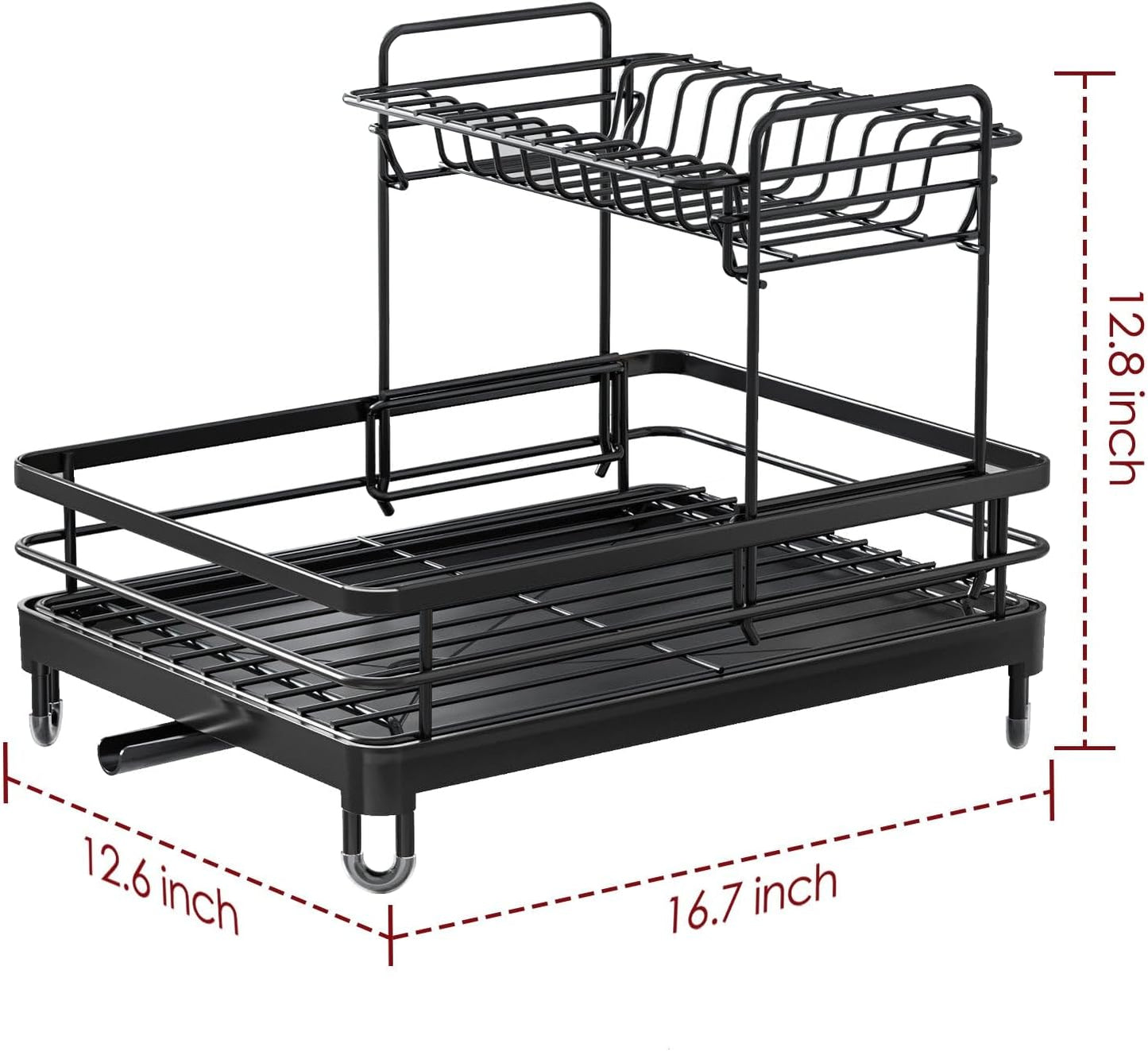 Dish Drying Rack ارفف تجفيف الأطباق