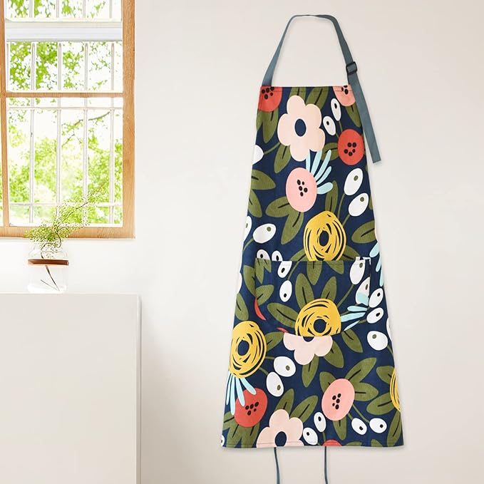 Pack Floral Apron مئزر المطبخ -مريلة